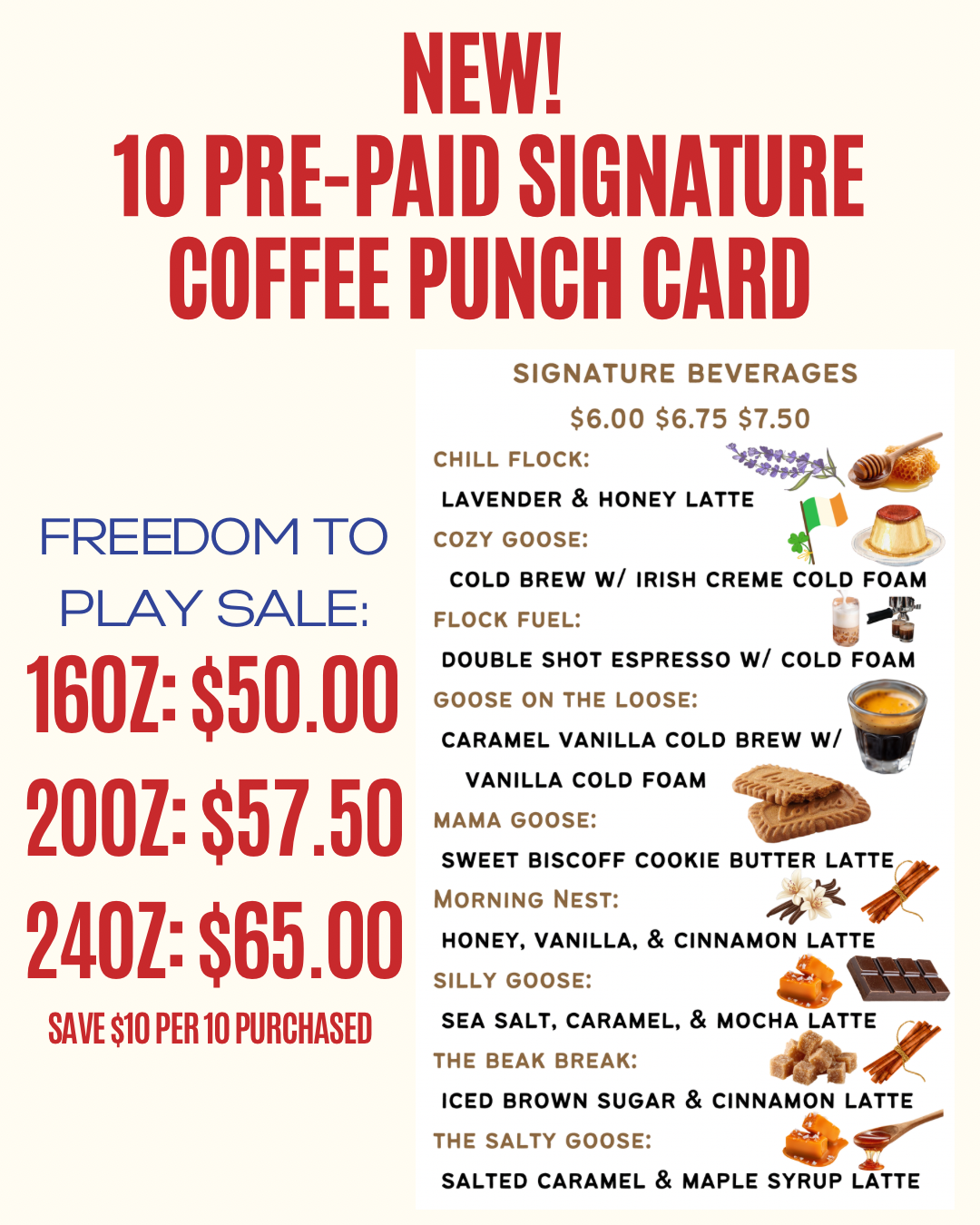 Freedom To Play Sale