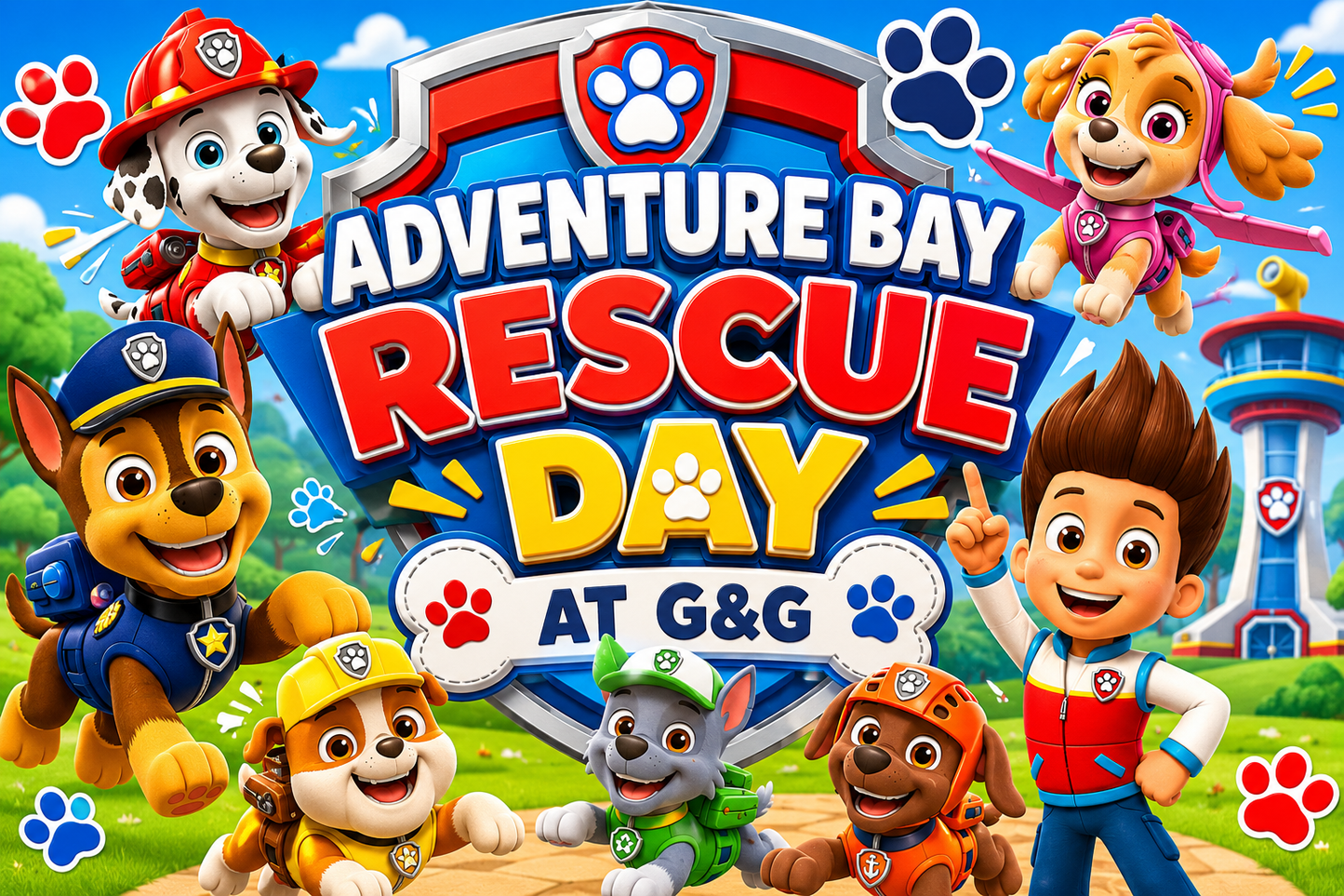 Adventure Bay Rescue Day - June 28