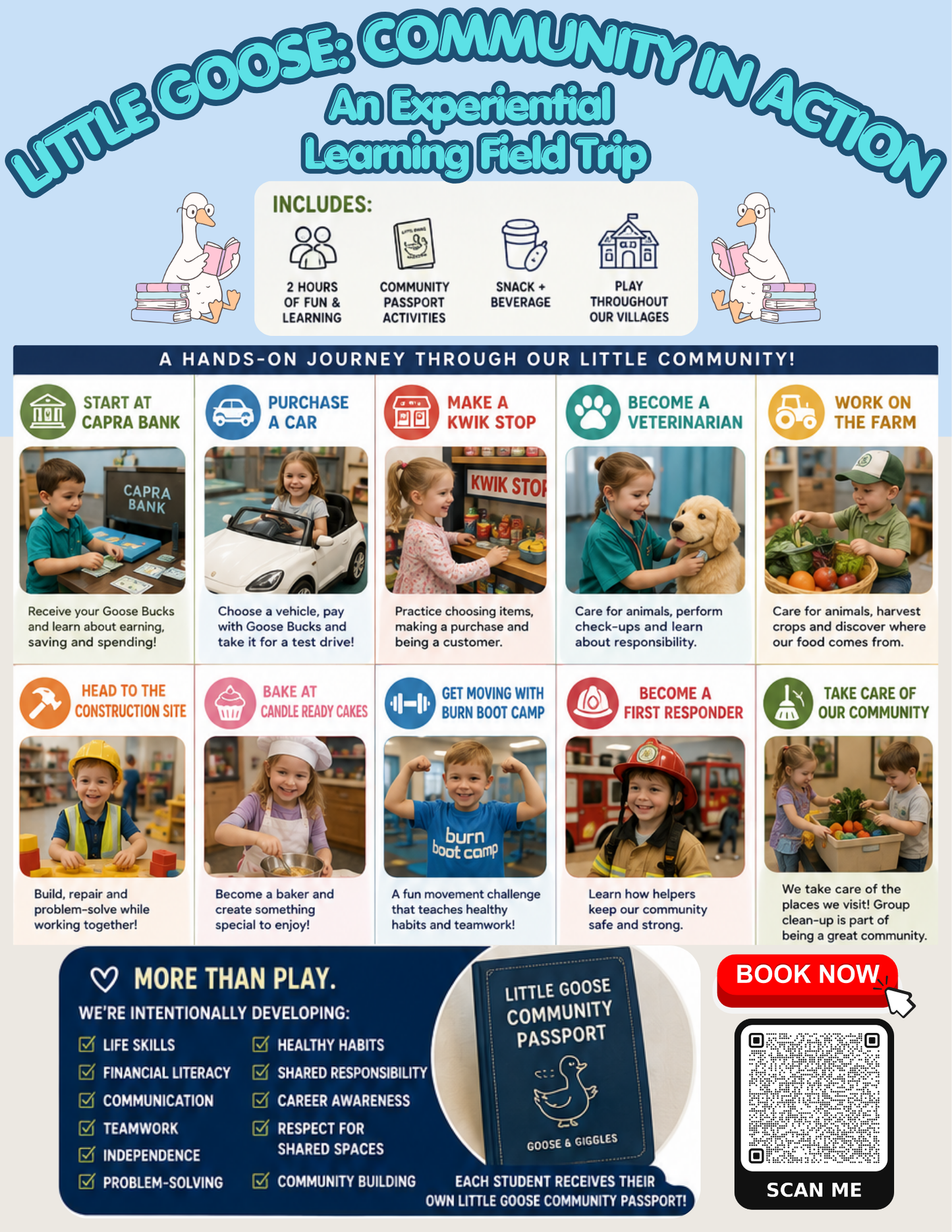 Little Goose: Community in Action: An Experiential Learning Field Trip at Goose & Giggles