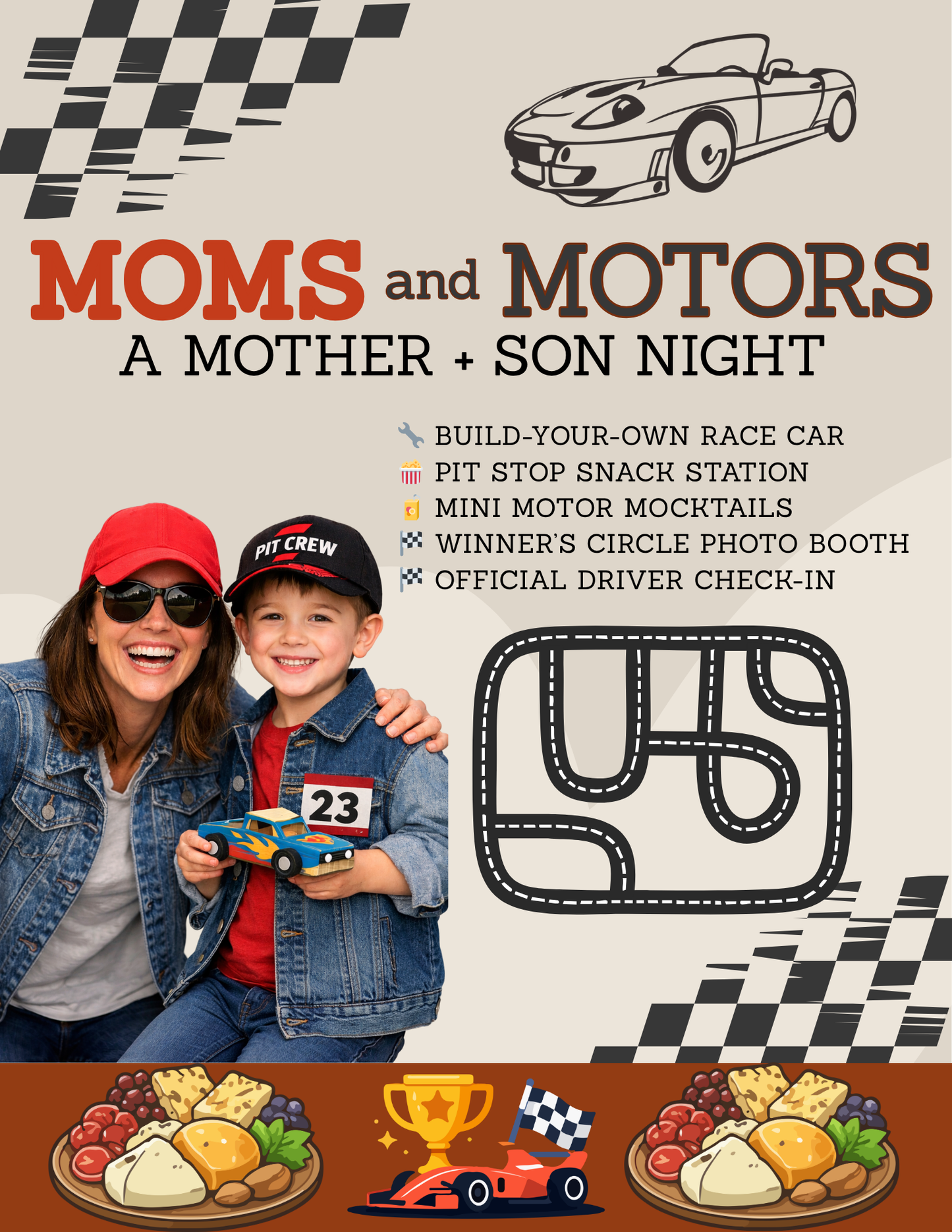 Moms & Motors: A Mother + Son Night