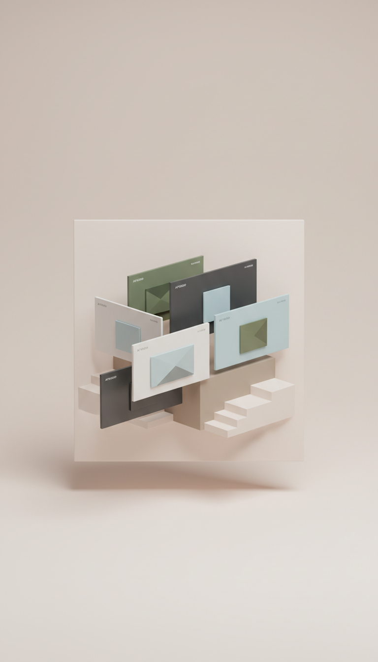 Product gallery section UI module with immersive transitions