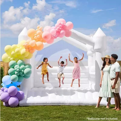 White Bounce House - 90 Minute Rental